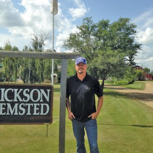 man standing outdoors in summer