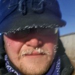 Man with snowy beard