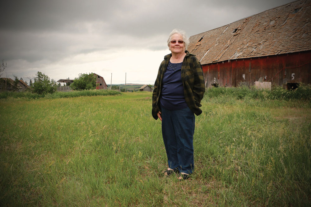 June Stone was one of 17 Lloydminster-area women who shared her story in Farmwives in Profile.