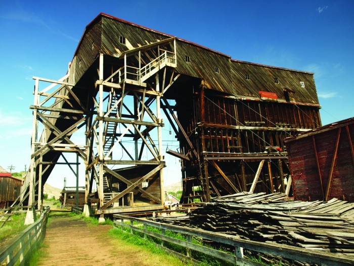 The last coal tipple of its kind in Canada.