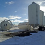 toppled grain bins