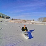 “The beer and tuque are mandatory, the leather gloves are optional,” says ‘ice kayaker’ John Kolk.