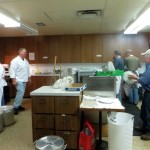 Out of this small kitchen, Hand Hills Lake Community Club members prepare a meal for nearly 800 people who come to its annual fall supper.