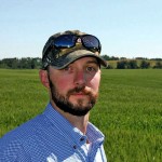 Farmer in field