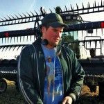 Farmer in field