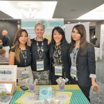 Diana Nguyen (l to r), Stacey Seufert, Christie Cheng and Anastassia Astrakhantseva developed Pulse Pops. Photo: Courtesy University of Alberta