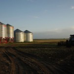 Grain meant for long-term storage with higher-than-desired moisture should first go through a grain dryer.
