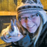 Ashly McKinnon has been attending the Lloydminster Rare and Exotic Sale for years, and now raises rabbits.