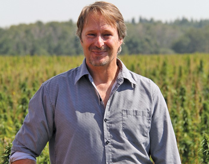 The versatility and strength of hemp fibres make it the ideal material for use in biomaterial composites, says Cylab International CEO Brett Boag.  Photo: Jennifer Blair