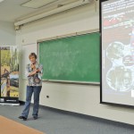 soil scientist at a lecture