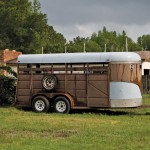 Everything on a trailer should be given a close inspection
before hauling livestock.