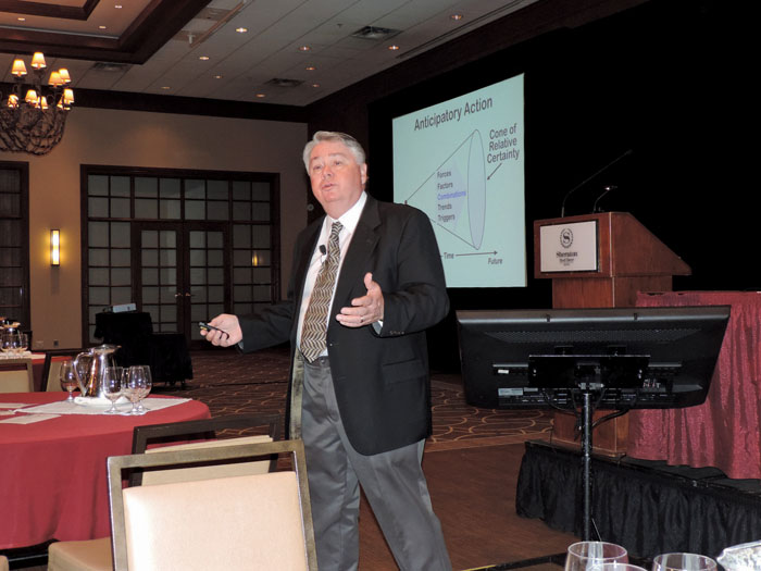 There are a lot of opportunities for beef producers on the horizon,  says futurist Bob Treadway.