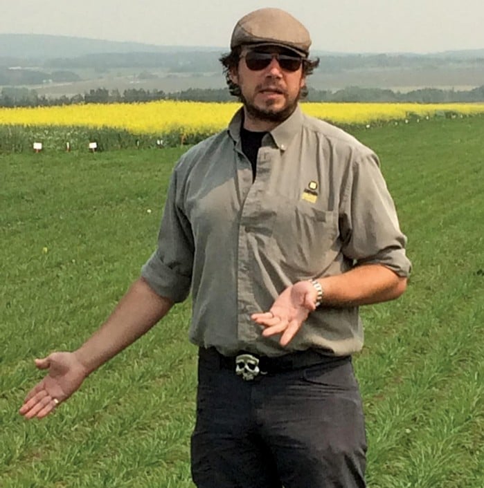 Canola Council of Canada agronomist Greg Sekulic is a member of the new habitat conservation group that is working to research and spread the message about habitat conservation.