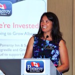 The Outstanding Young Farmers program has been “nothing but a blessing” for her family, said Tara Sawyer, who won the 2011 award with husband Matt.