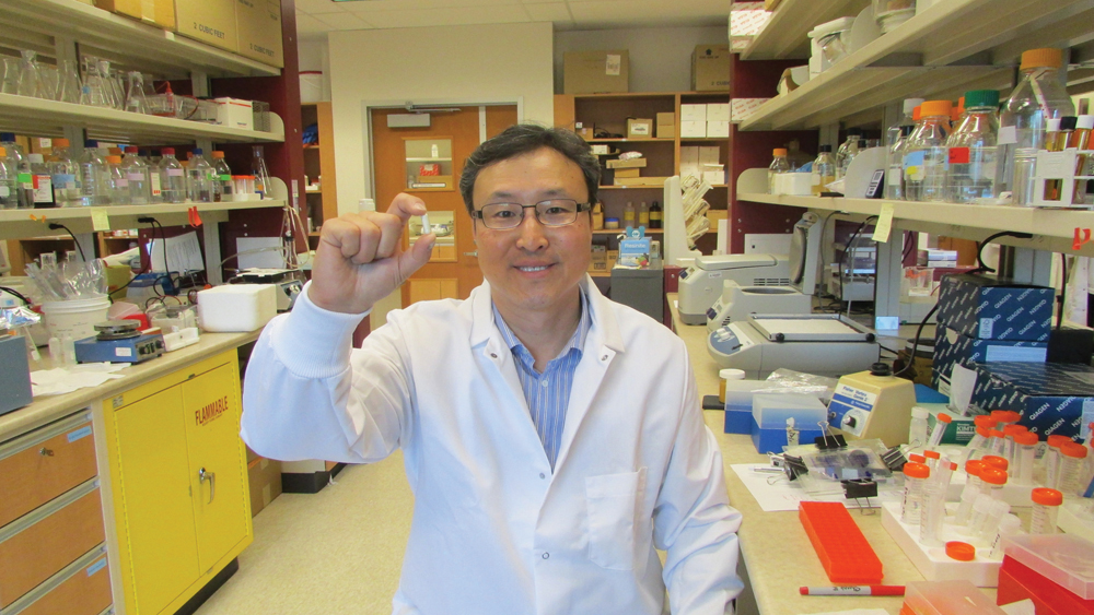 University of Alberta researcher Hoon Sunwoo has  developed a pill that allows celiac sufferers to ingest gluten.