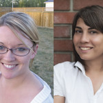 Jennifer Blair (l) and Alexis Kienlen.