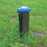 This is what a properly capped well should look like.