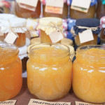 Fruit jam at the market