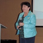 Marion Popkin, a rabbit producer, outlined some of the challenges faced by the industry at the Alberta Farm Animal Care’s Livestock Care conference.