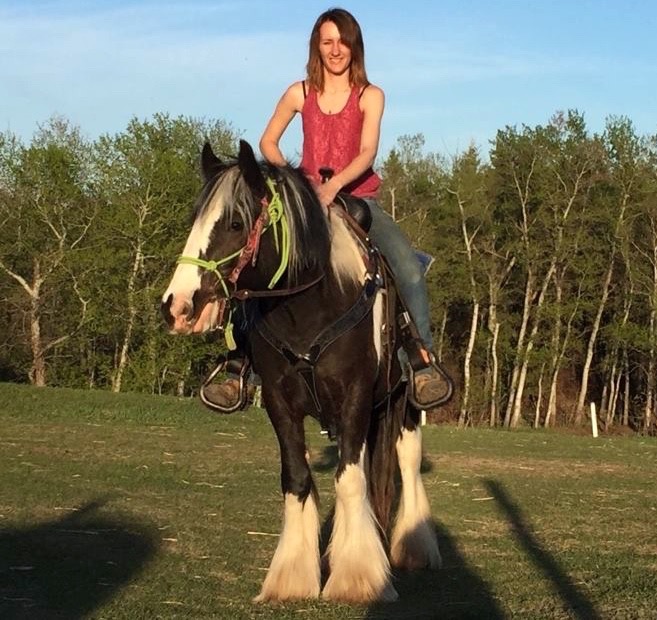 Krista Critch was one of many volunteers who helped to save horses and pets from the Fort McMurray wildfire.