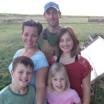 Shannon and Danny Ruzicka with their children: oldest daughter Madalynne, Josh, and Molly.