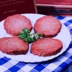 Irradiated ground beef, such as these burger patties, is expected to have a lower potential presence of harmful pathogens such as E. coli.