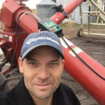 A device for remote positioning of the swing auger was one of the innovations that John Kowalchuk learned about at Agri-Trade.