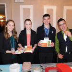 The ‘Curry in a Hurry’ team from the University of Alberta took top prize in this year’s Mission ImPULSEible competition. Left to right are Andrea Dacko, Aleksandra Tymczak, Philip Elson, and Jeffery Duong.