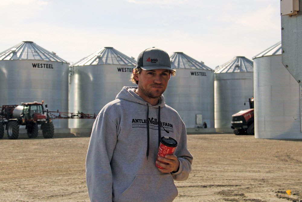Having a more direct connection with end-users is “more exciting”  than just selling a commodity product, says Penhold-area producer  Wade McAllister.
