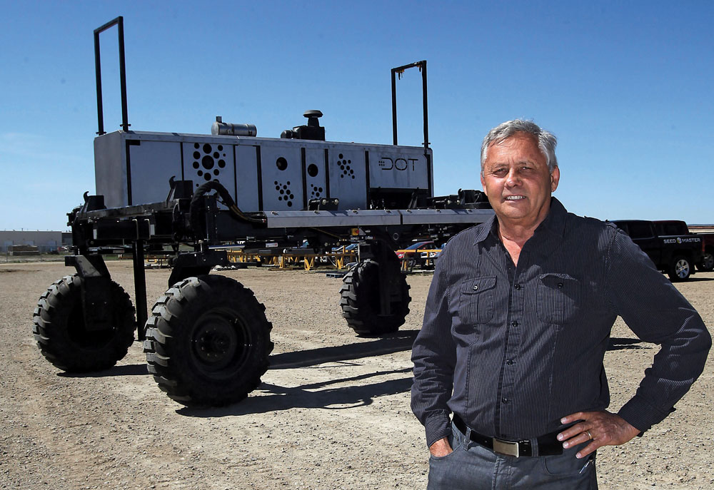 SeedMaster’s Norbert Beaujot sees DOT technology as one solution to a shortage of skilled operators.