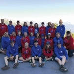 A trip to the Rockies and a whale-watching expedition provided classic Canadian moments, but it was ‘the experiences with the people’ that were the real highlights, said Lacombe 4-H leaders Darryl Langille (left at rear) and Karyn Salsbury (kneeling on right).