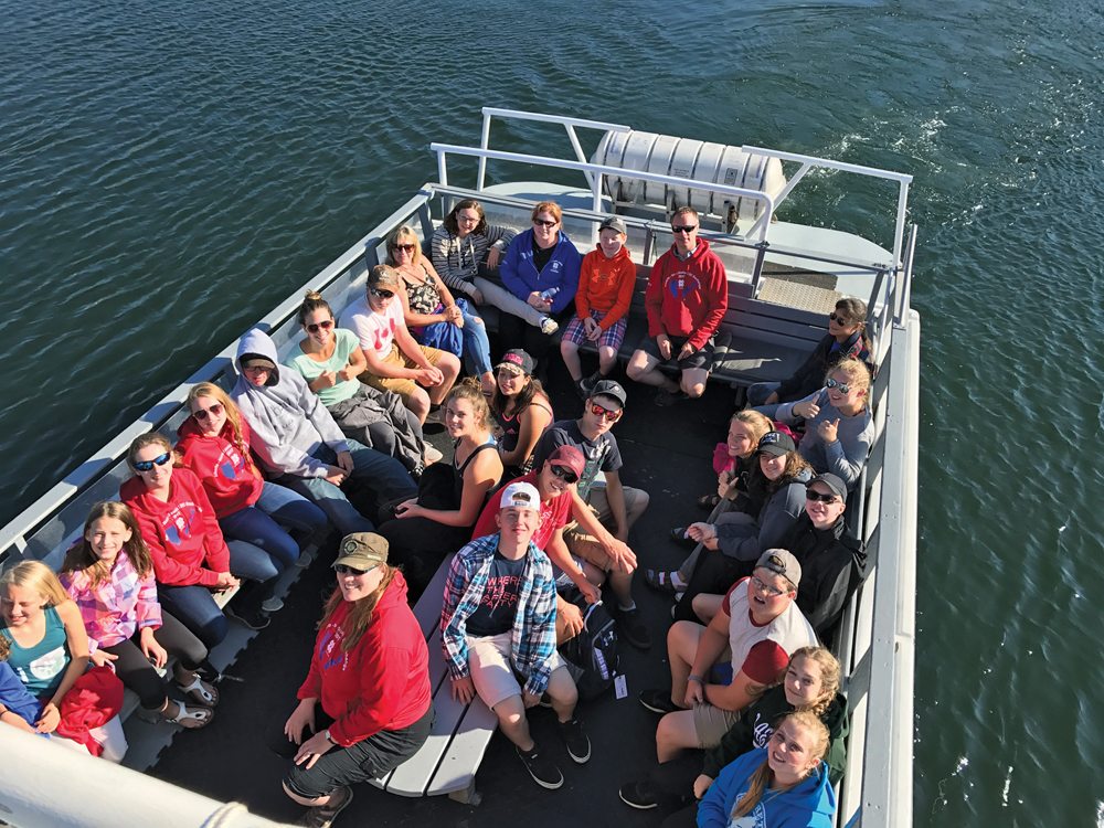 A whale-watching expedition was a highlight for the Lacombe 4-H club and its Cape Breton sister club on their Club to Club Exchange.