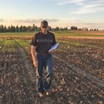 Some Alberta producers may be able to seed their wheat as early as mid-February, but there’s still work to be done, says researcher Graham Collier, seen here in test plots seeded ‘ultra early.’