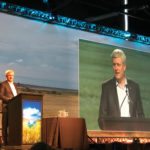 FarmTech attendees gave Stephen Harper a rousing welcome and received in return a blueprint for success in an increasingly protectionist world.