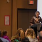 Temple Grandin has been a tough critic of the livestock sector but now the industry needs to talk about how it’s changed for the better,
she recently told attendees at a livestock conference in Olds.
