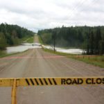 This photo from the website of ALUS Canada shows a road washout in the
Modeste subwatershed in August 2016.