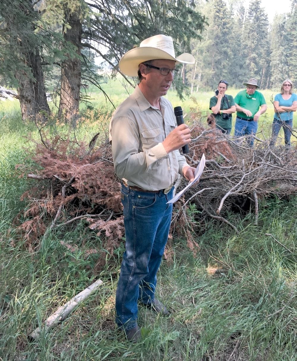 Look at your farm from a bear’s point of view, rancher Jim Duncan said during the West County Ag tour in Clearwater County.