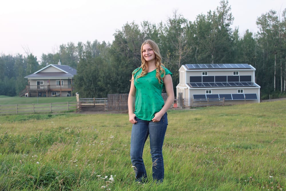 Westlock County’s Emma Kaliel was one of four winners of 4-H Canada’s prestigious L.E.A.D. Scholarship.