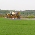 Uneven boom height is one of several issues that can lead to “underdosing” when spraying.