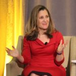 Foreign Minister Chrystia Freeland told the Canadian Crops Convention March 6 the Canadian government is trying to restore Richardson International’s canola exports to China. (Allan Dawson photo)