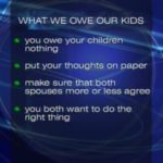 What assets do we owe our kids?