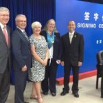 On a trade mission in China, federal and B.C. government officials Tuesday signed off on a phytosanitary arrangement that’s expected to lead to Chinese market access for B.C. cherries. (Gov.bc.ca via Flickr)