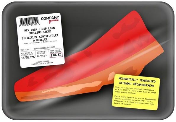 Health Canada’s example of a new MTB label on a retail beef cut. (HC-SC.gc.ca)
