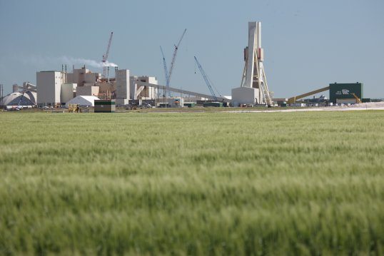PotashCorp completed construction on a major expansion at its Allan mine in 2012, meant to boost the site’s nameplate capacity to four million tonnes. (PotashCorp.com)
