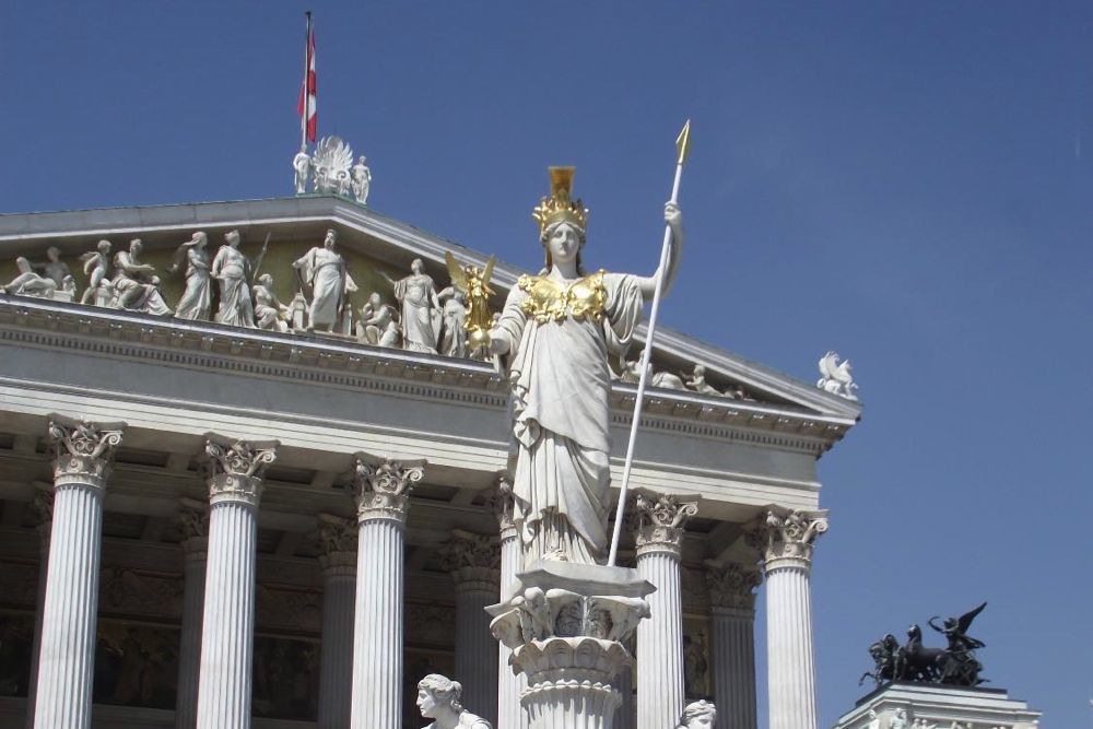 Austria’s Parliament Building, in Vienna. (CIA.gov)
