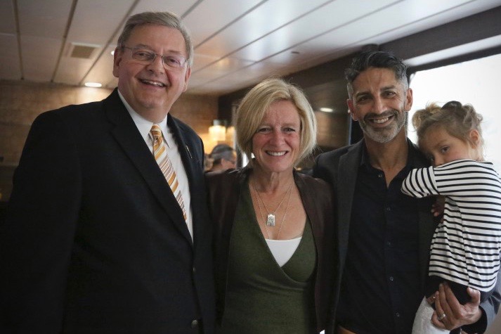 Lorne Dach (left) is the new agriculture and forestry critic in the Alberta New Democrats’ shadow cabinet. (AlbertaNDP.ca)
