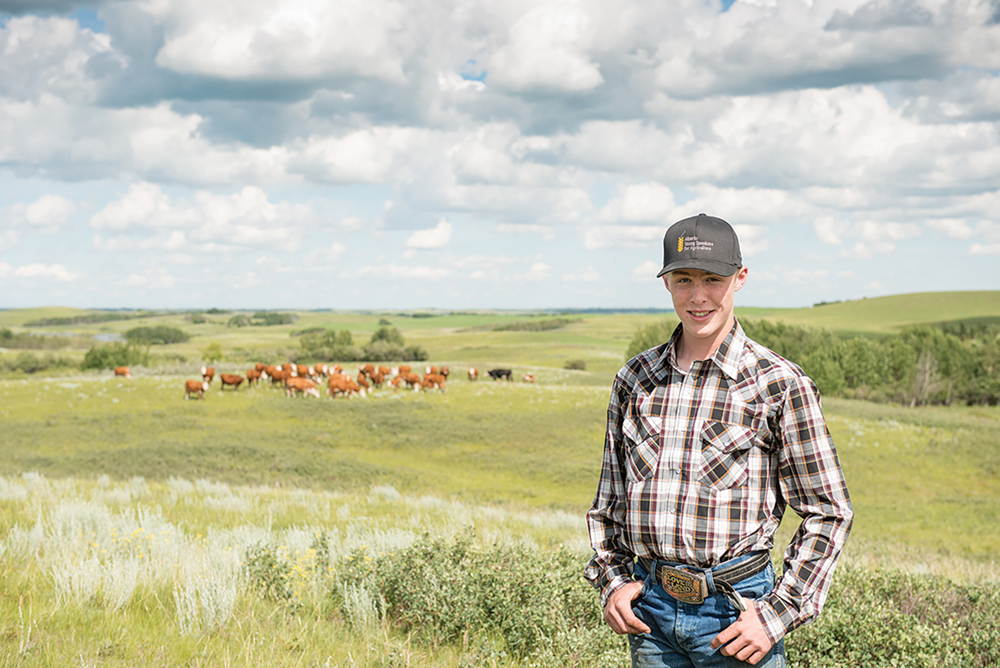 The benefits that cattle provide the  environment and the health benefits  of beef need to be promoted, Ryley  Mappin says in his prizewinning speech.