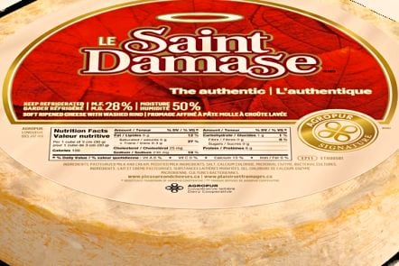 Agropur’s Fromagerie Damafro had been known as the developer of Quebec’s first-ever soft washed rind cheese, sold under the Saint-Damase brand. (OurCheeses.com)
