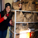 The shelves have been restocked at the Mayerthorpe Food Bank following a recent Farm Credit Canada’s Drive Away Hunger event. But they will soon be empty because there are more families and individuals needing assistance.
