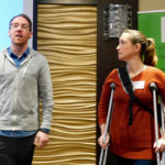 Jeff Archibald, CEO of web design company Paper Leaf and Alberta Forage Industry Network director Amber Kenyon outlined plans to create a new “Kijiji for farmers” called Farming The Web.